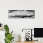 原子爆弾の爆発によるキノコ雲 ポスター (ホームオフィス)