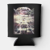 原子爆弾ブラックキャンプクーラー 缶クーラー (正面)