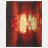 原子爆弾 フリースブランケット (正面)