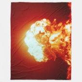 原子爆弾 フリースブランケット (正面)