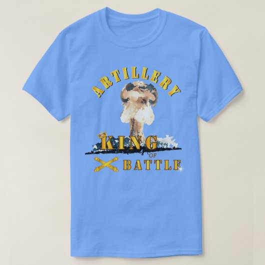 原子爆破の戦いの火砲の王 Tシャツ (デザイン正面)