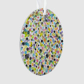 原子状グミドロップのアクリルオーナメント オーナメント (正面)