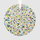 原子状グミドロップのアクリルオーナメント オーナメント (裏面)