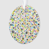 原子状グミドロップのアクリルオーナメント オーナメント (正面)