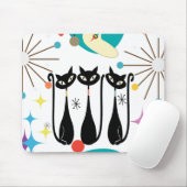 原子猫世紀半モダン期ヴィンテージ マウスパッド (マウス)