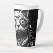 原子猫#98 カフェラテマグ (右アングル)