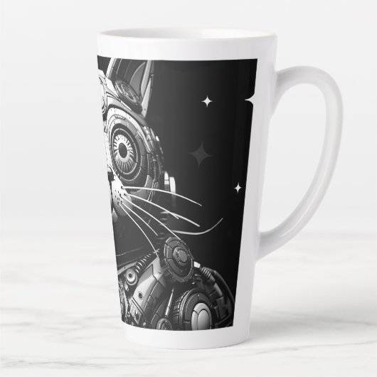 原子猫#98 カフェラテマグ (右)