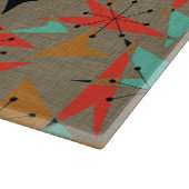 原子矢印パターン、ガラス製のカッティングボード15"x11" カッティングボード (角)