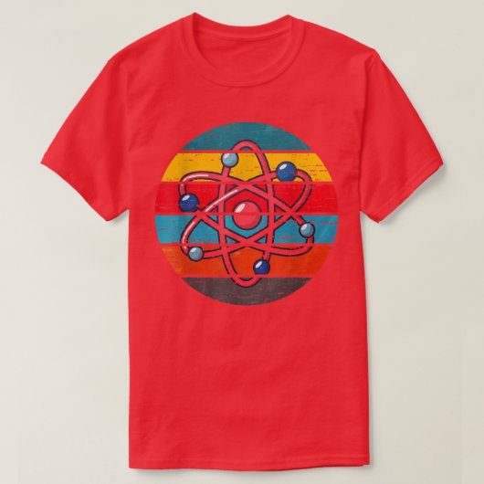 原子科学記号102 Tシャツ (デザイン正面)