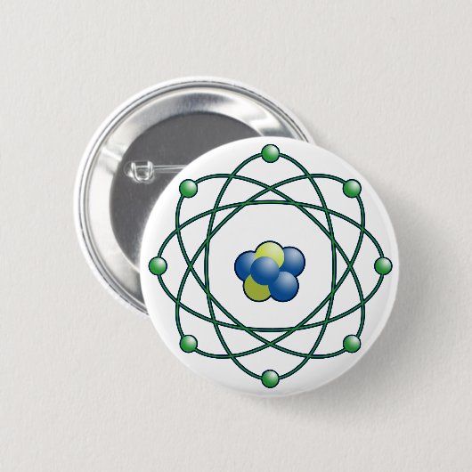 原子粒子 缶バッジ (正面&裏面)