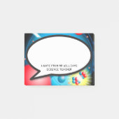 原子言語気泡科学先生の分割 ポストイット (正面)