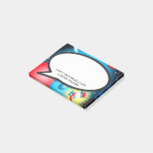 原子言語気泡科学先生の分割 ポストイット (アングル)