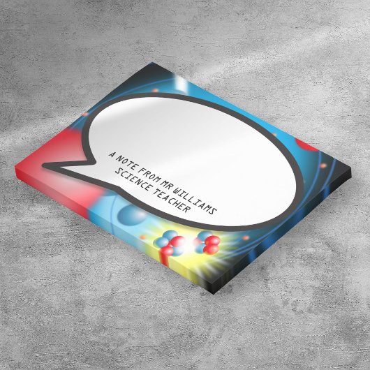 原子言語気泡科学先生の分割 ポストイット