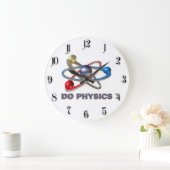 原子記号 ラージ壁時計 (ホーム)