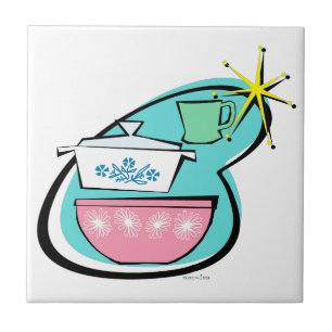 原子調理器デザインセラミックタイル タイル