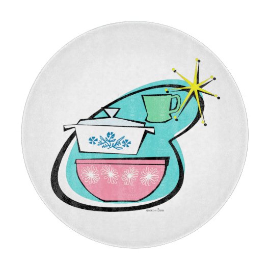 原子調理器デザイン切断板 カッティングボード (正面)