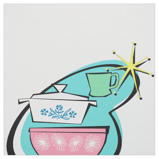 原子調理器デザイン布 ファブリック (見本)