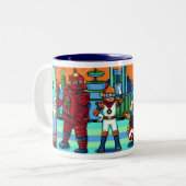 原子都市マグ ツートーンマグカップ (正面左)