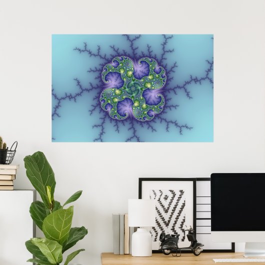 原子銀河系5 ポスター (ホームオフィス)