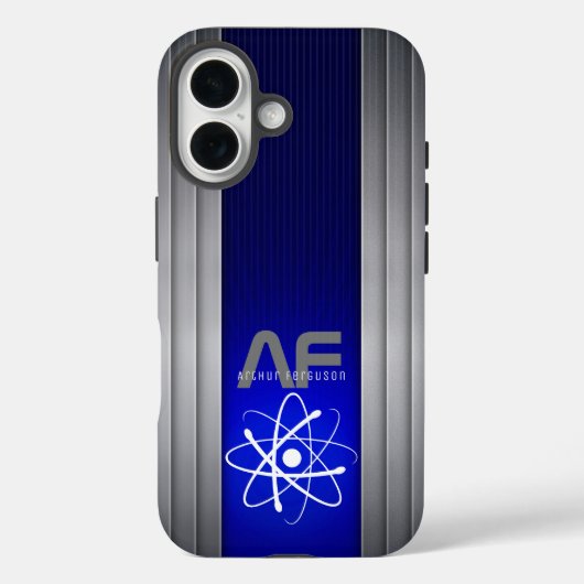 原子高テック電力 | イニシャル Case-Mate iPhoneケース (裏面)