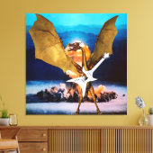 原子龍 キャンバスプリント (インサイチュ (リビング))