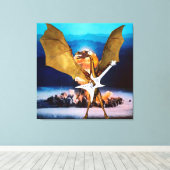 原子龍 キャンバスプリント (インサイチュ (ウッドフロア))