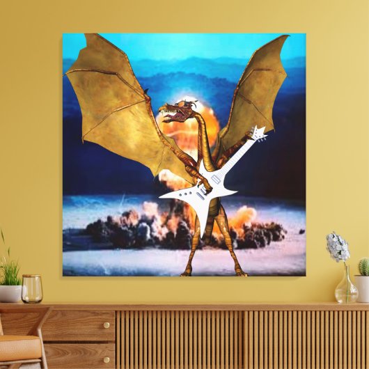 原子龍 キャンバスプリント (インサイチュ (リビング))