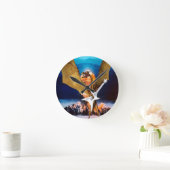 原子龍 ラウンド壁時計 (ホーム)