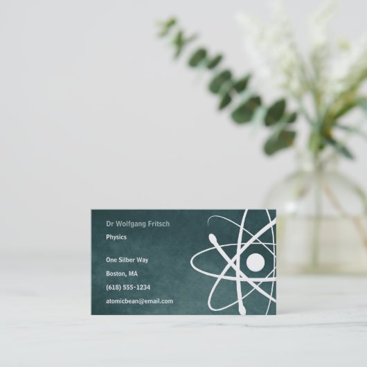 原子|の科学者 名刺 (スタンド正面)