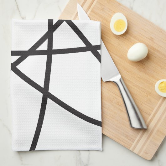 原子 キッチンタオル (四つ折り)