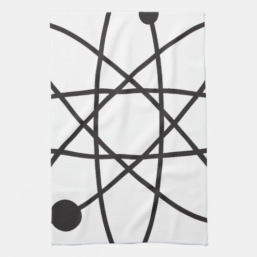 原子 キッチンタオル (縦)