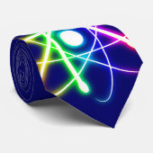 原子（グロー） |深い青 ネクタイ (ロール)