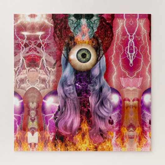 原子 ジグソーパズル (縦)