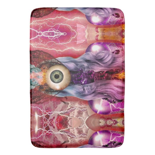 原子 バスマット (正面縦)