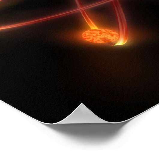 原子 ポスター (角)