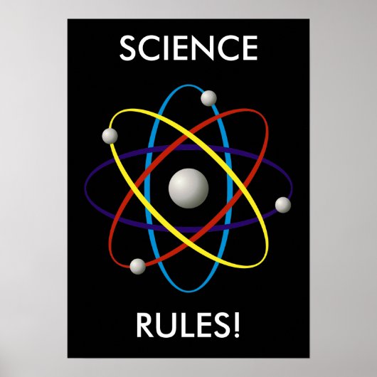 原子（色） ポスター (正面)