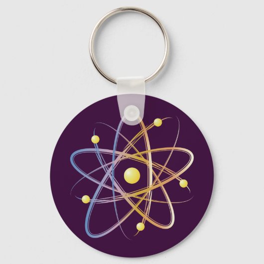 原子(004c) キーホルダー (正面)