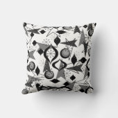 原子、50分、ポリエステル装飾用クッション16インチx 16インチ クッション (裏面)