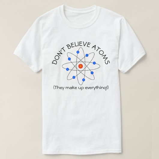 原子 Tシャツ (デザイン正面)