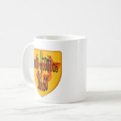 原子Bullのブランドのサルサのマグ コーヒーマグカップ (正面左)