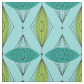 原子Ogee及びスターバストの綿織物 ファブリック (見本)