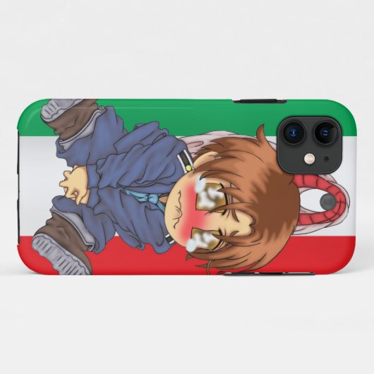 原子Wedgieの悪態 Case-Mate iPhoneケース (裏面(横))