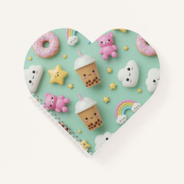 原宿かわいいスタイル:Coffee and Donuts by Natash ノートブック