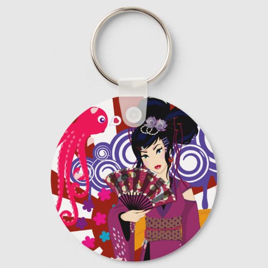 原宿ガールアヤカ キーホルダー (正面)