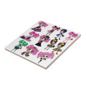 原宿ガールズ – ロリータファッション タイル (側面)