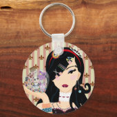 原宿ガールマユミ キーホルダー (正面)