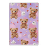 原宿スタイル：テディベアとナターシャの幽霊 ミニクリップボード (裏面)