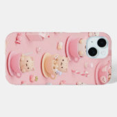 原宿スタイル:Natasha Usによるカップの子猫 Case-Mate iPhoneケース (裏面 (横))