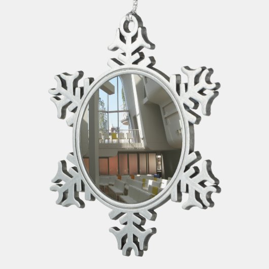 原宿プロテスタント教会 スノーフレークピューターオーナメント (右)