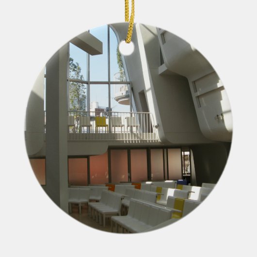 原宿プロテスタント教会 セラミックオーナメント (正面)